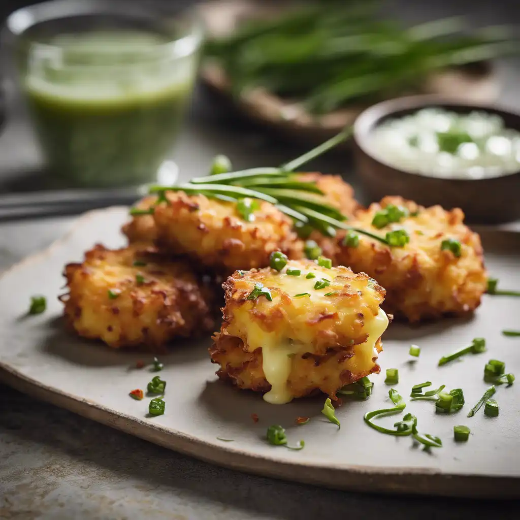 Cheese and Chive Fritters