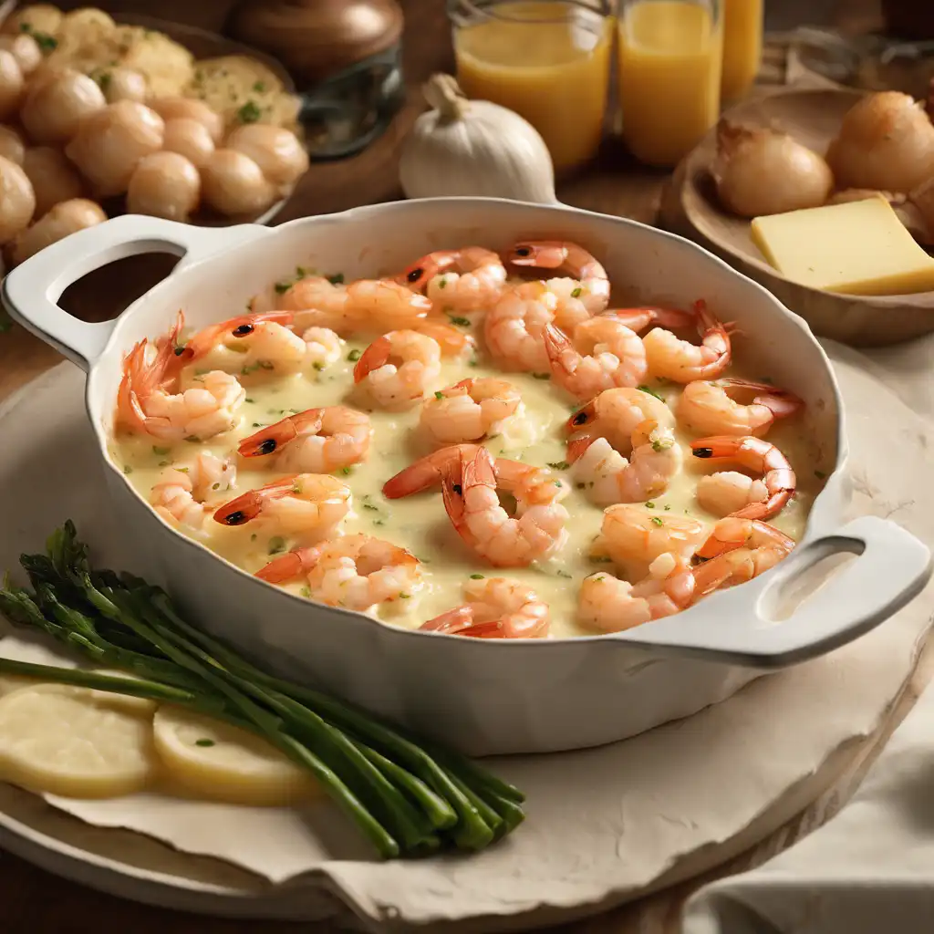 Shrimp with Cheese