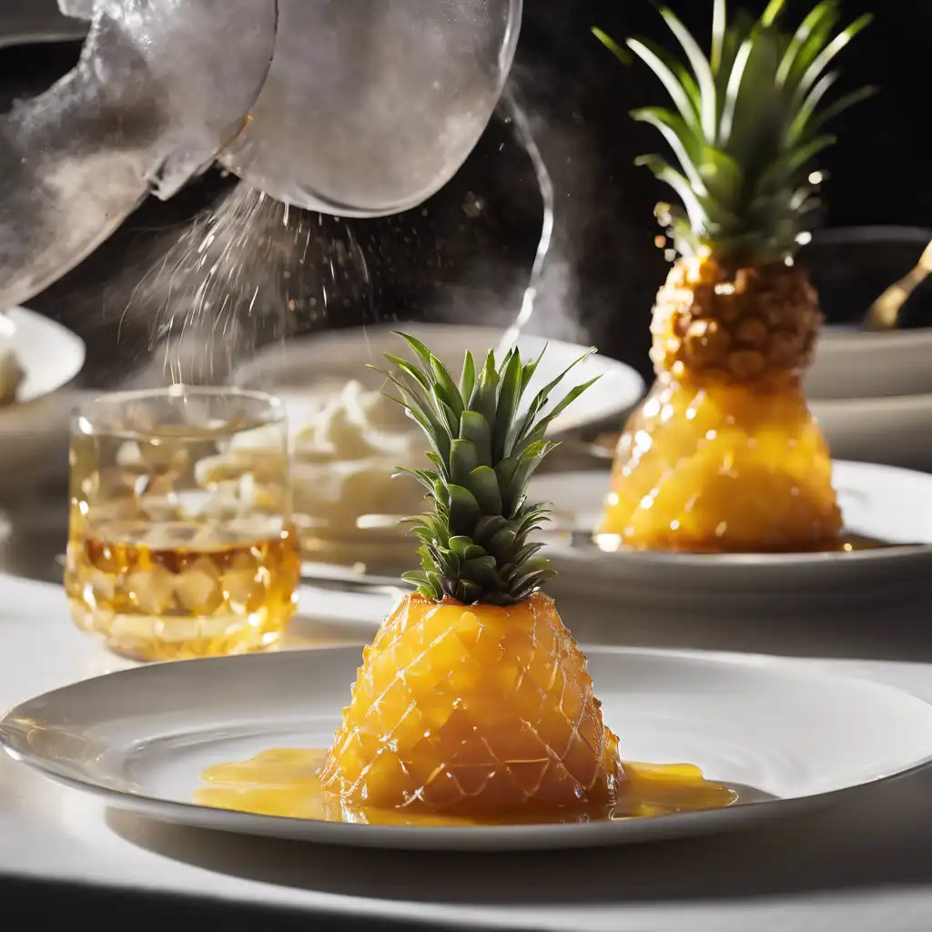 Pineapple Savarin