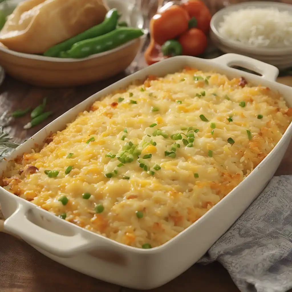 Cheesy Baked Rice