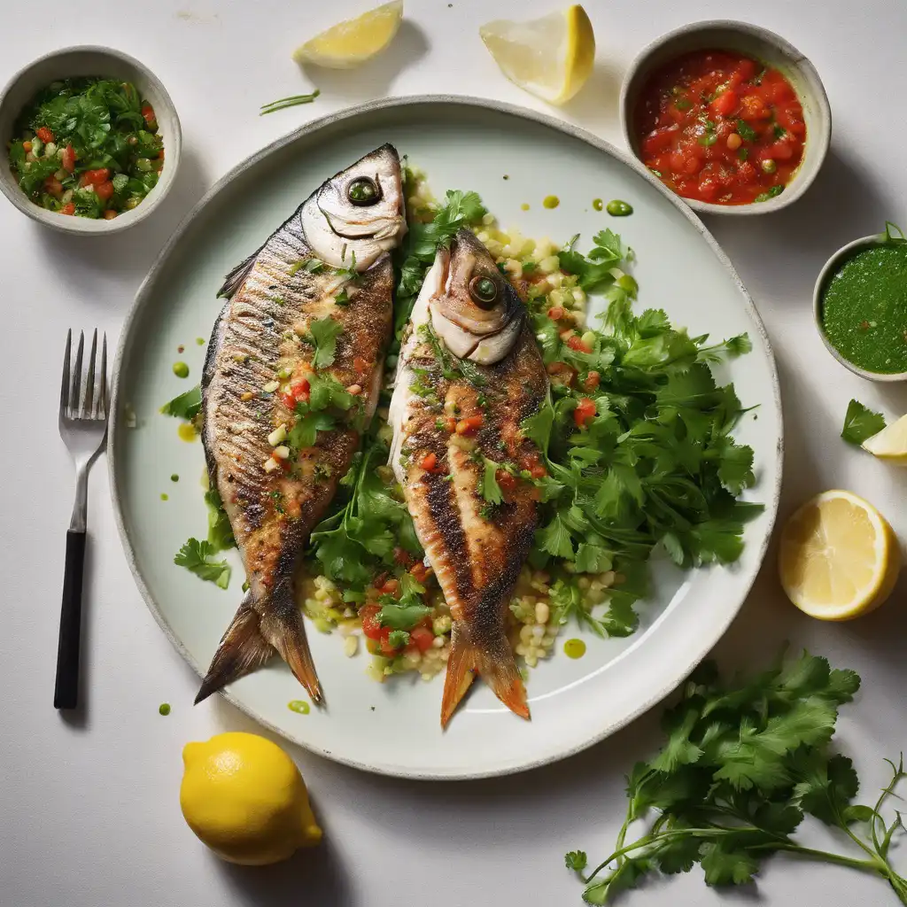 Grilled Fish with Salsa