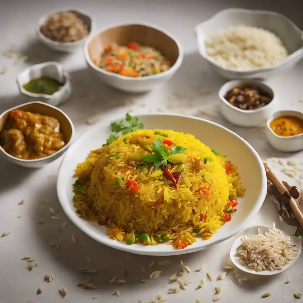 Curry Rice Pilaf (Caril)