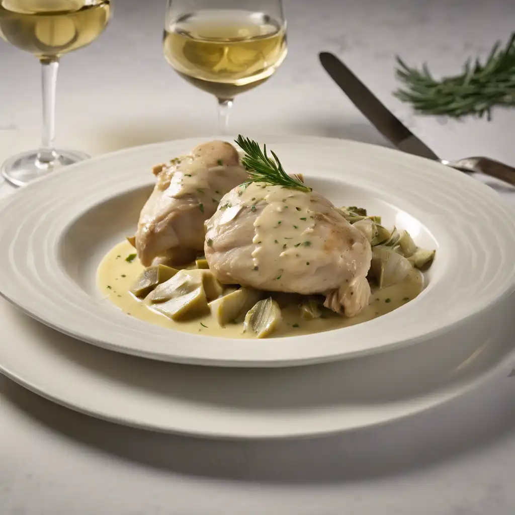 Chicken with Artichoke Sauce