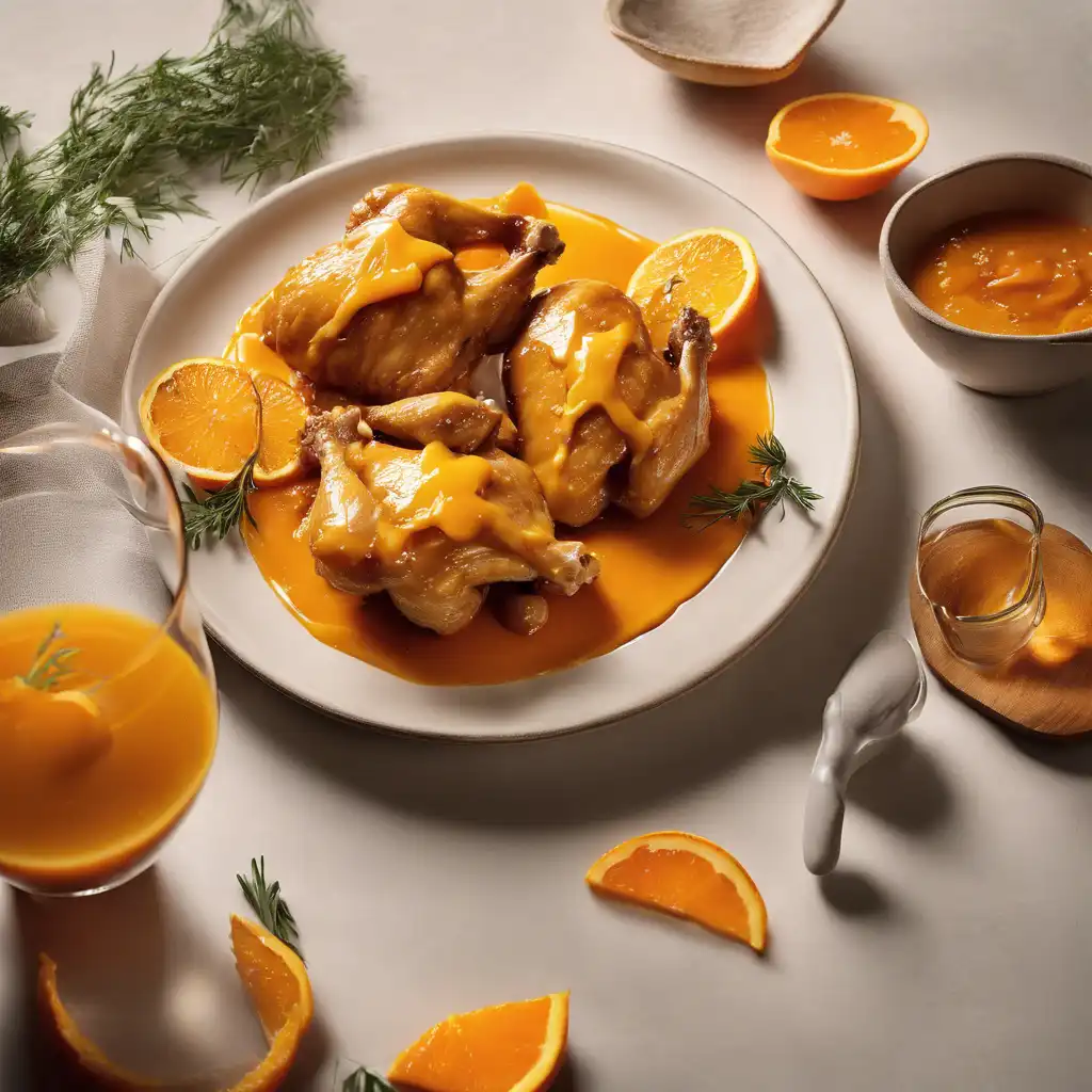 Chicken with Orange Sauce