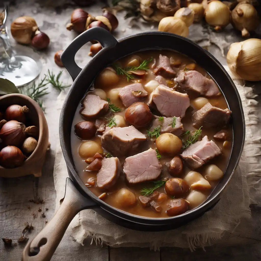 Pork Stew with Chestnuts