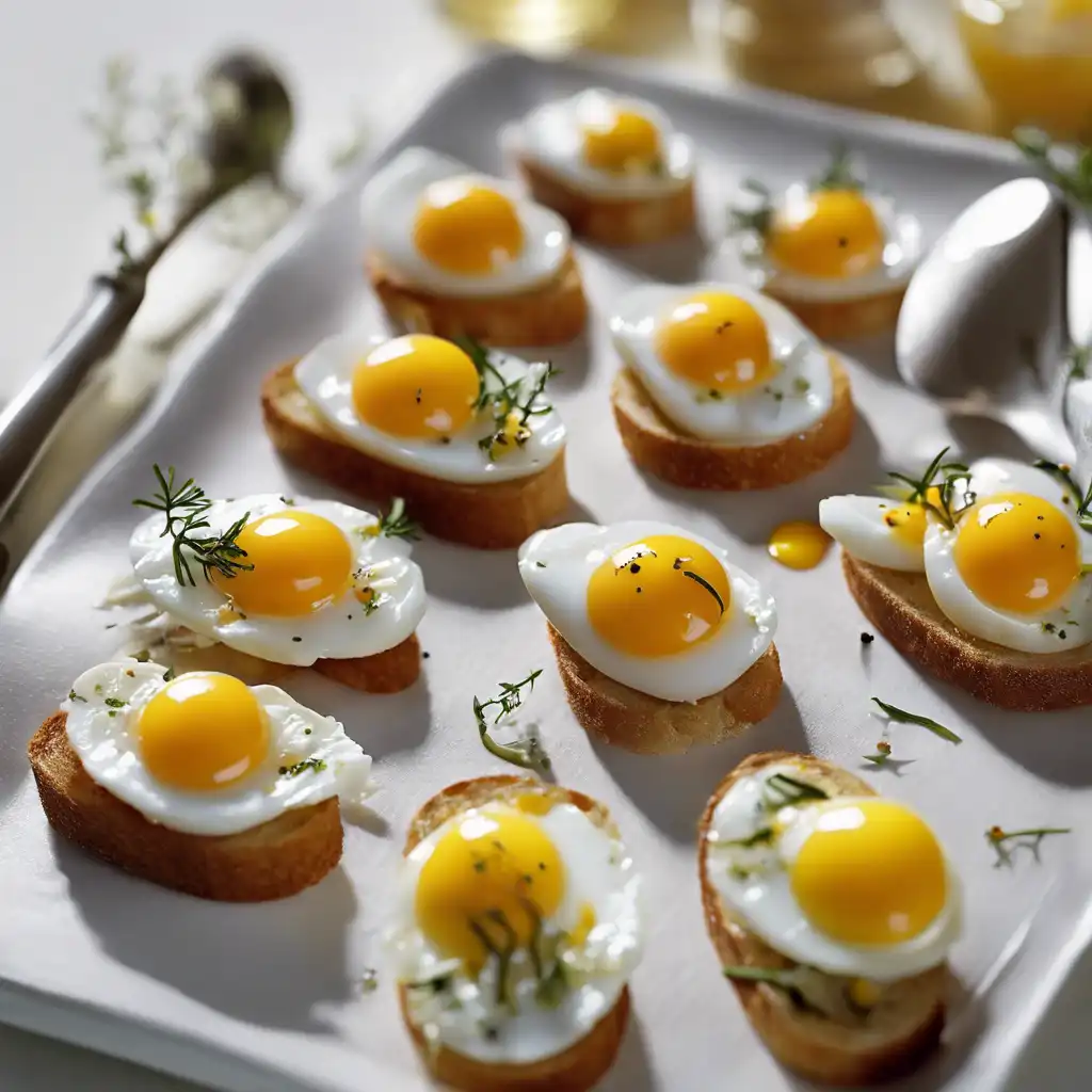 Egg Canapés