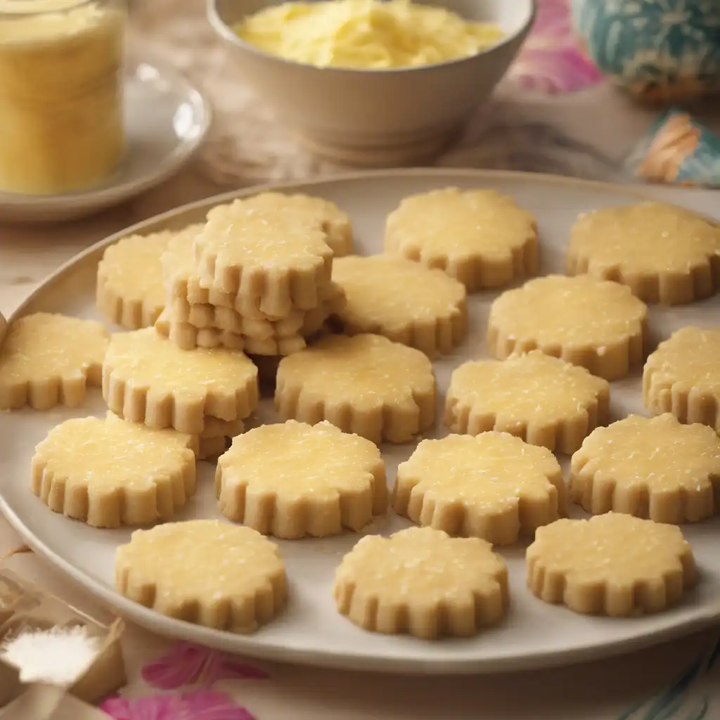 Coco Shortbread (with Butter)