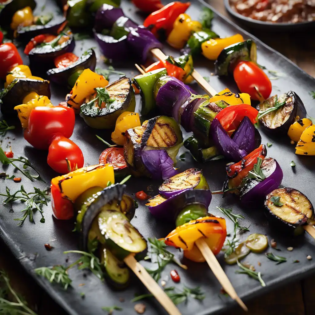 Grilled Vegetable Skewers