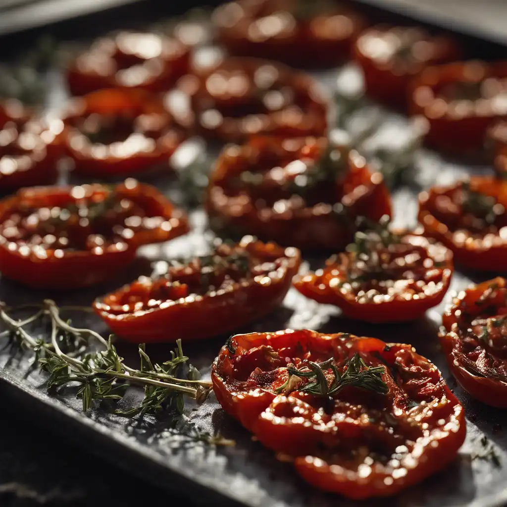 Sun-Dried Tomatoes with Garlic and Thyme