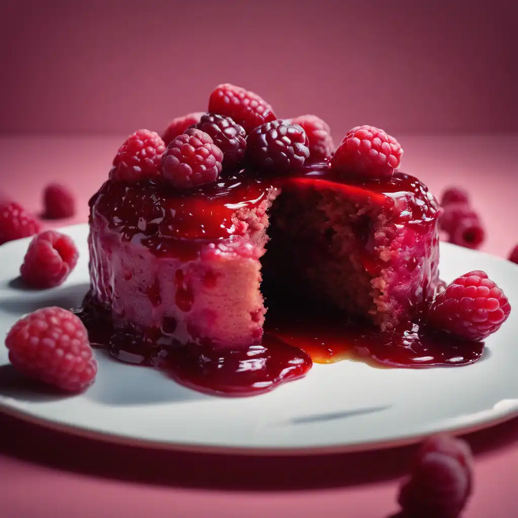 Raspberry Jam Cake