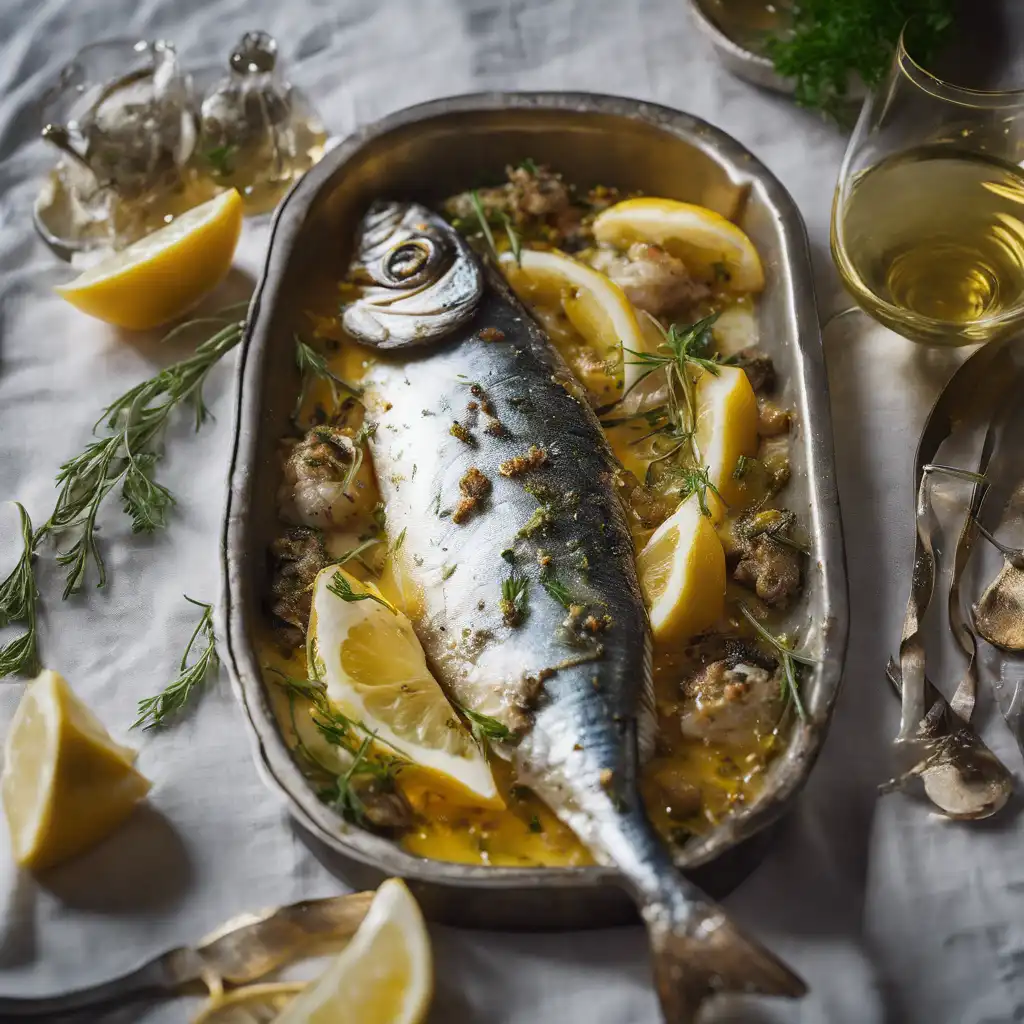 Fish in White Wine and Herbs