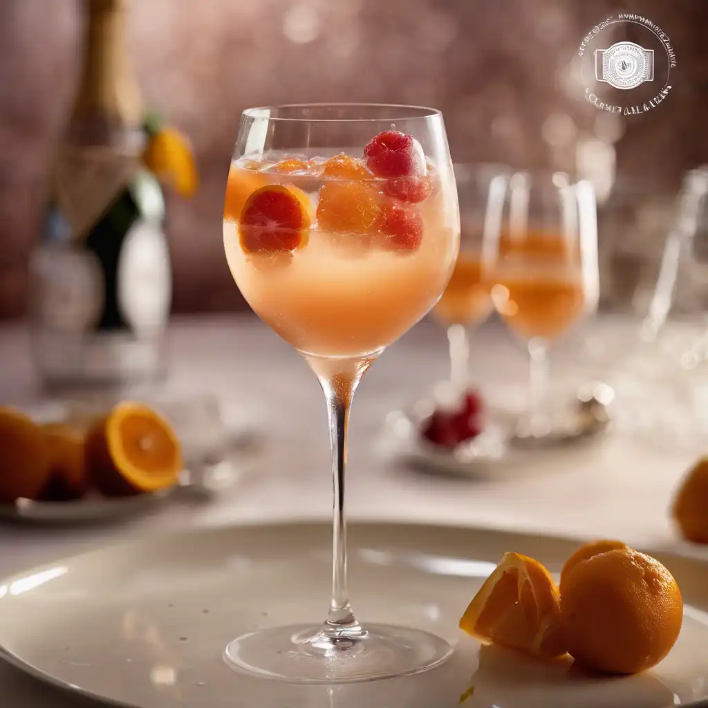 Champagne Fruit Cocktail