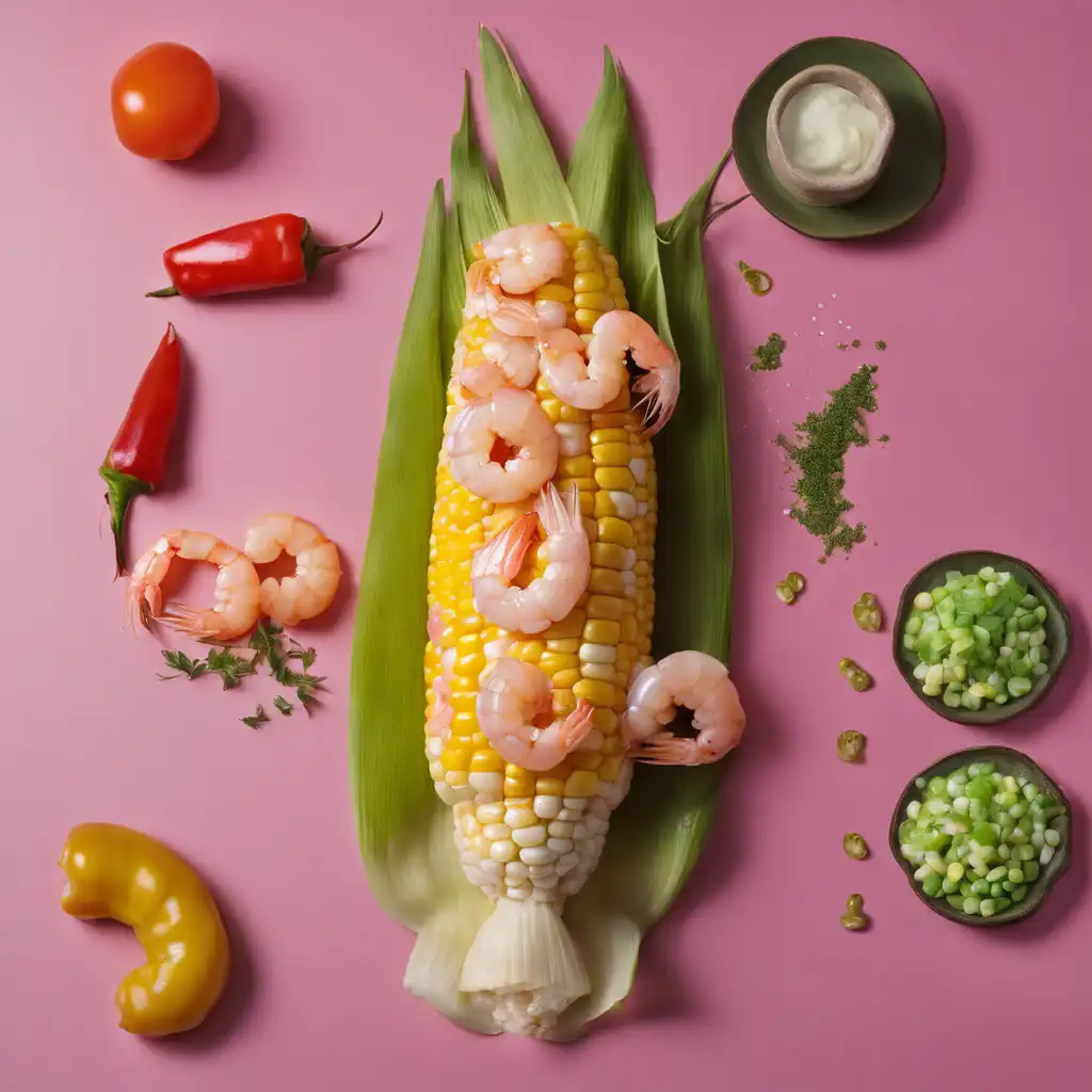 Corn with Shrimp