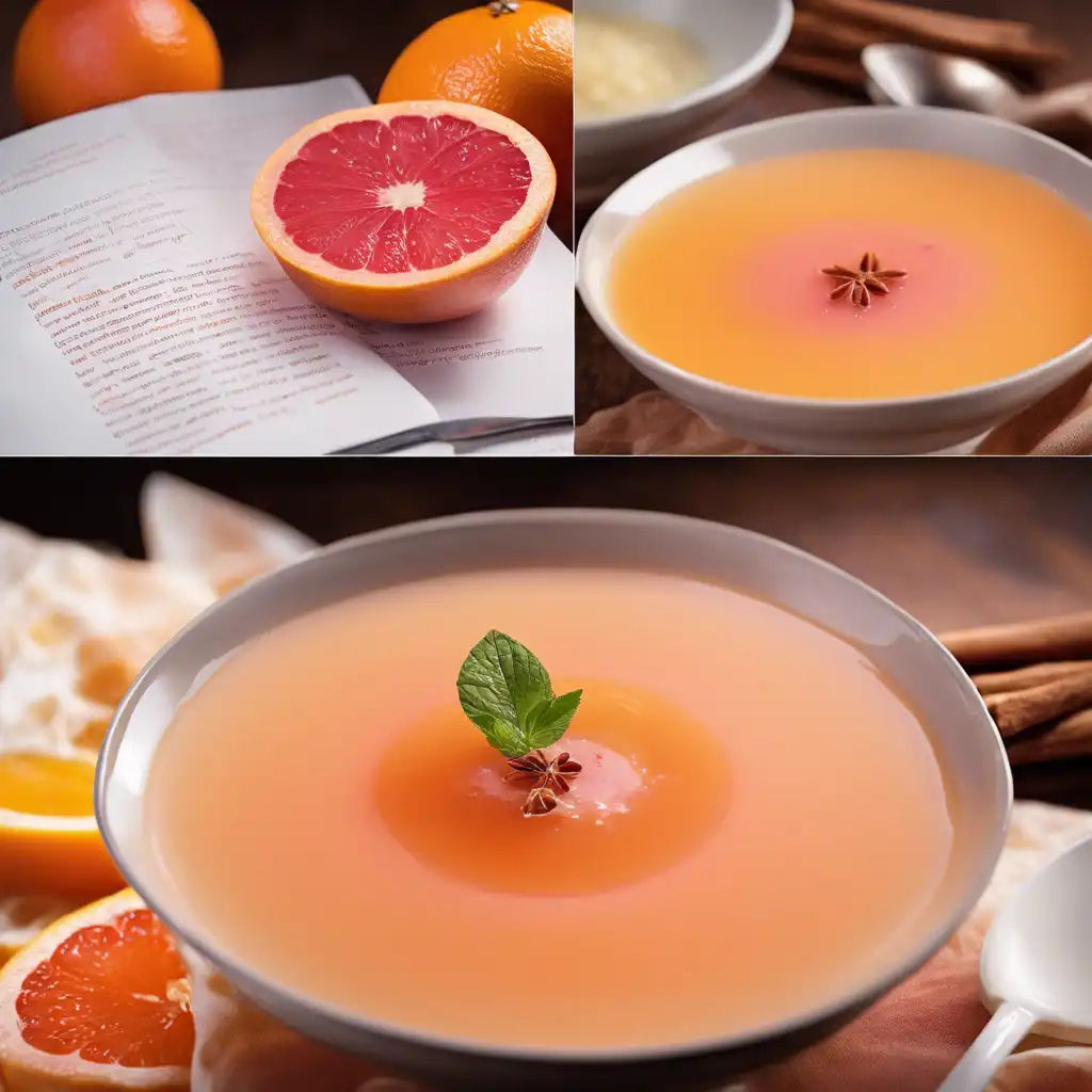 Grapefruit Sweet Soup