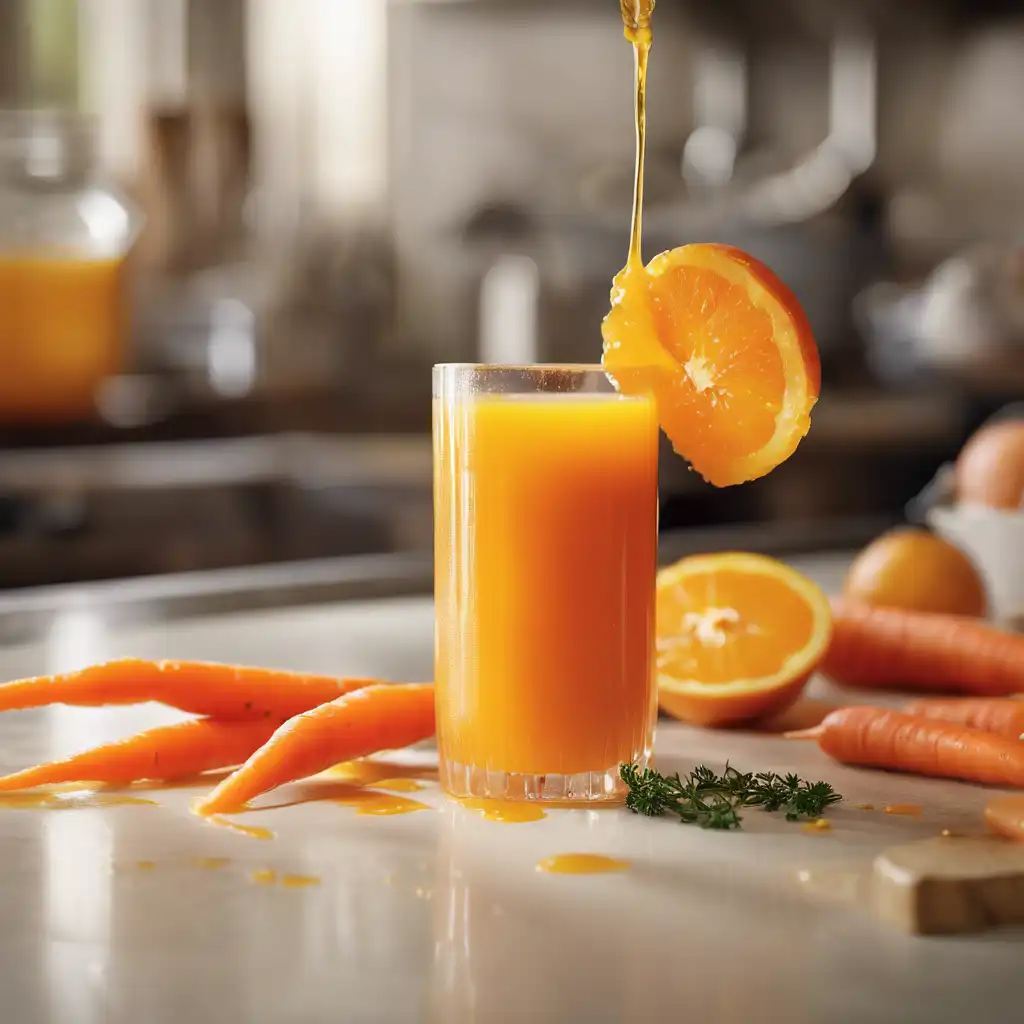 Carrot, Orange, and Honey Juice