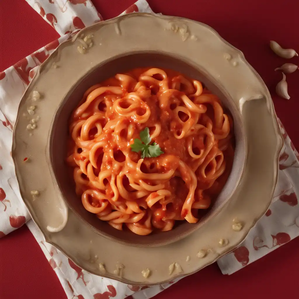 Red Pepper Sauce for Macaroni