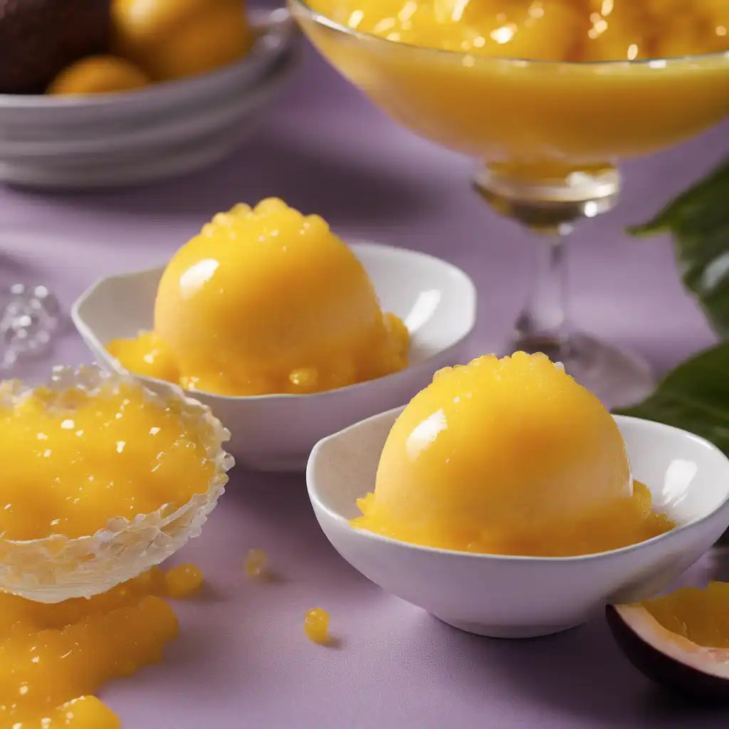 Passion Fruit Sorbet