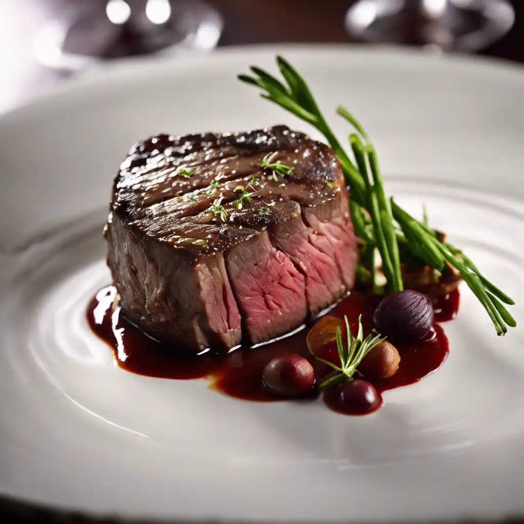 Wine-Braised Filet Mignon