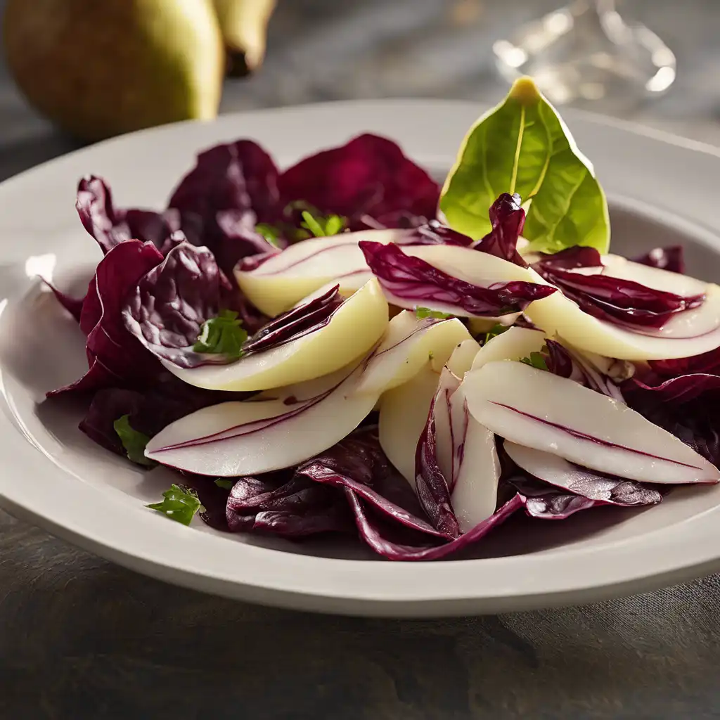 Pear and Radicchio Salad