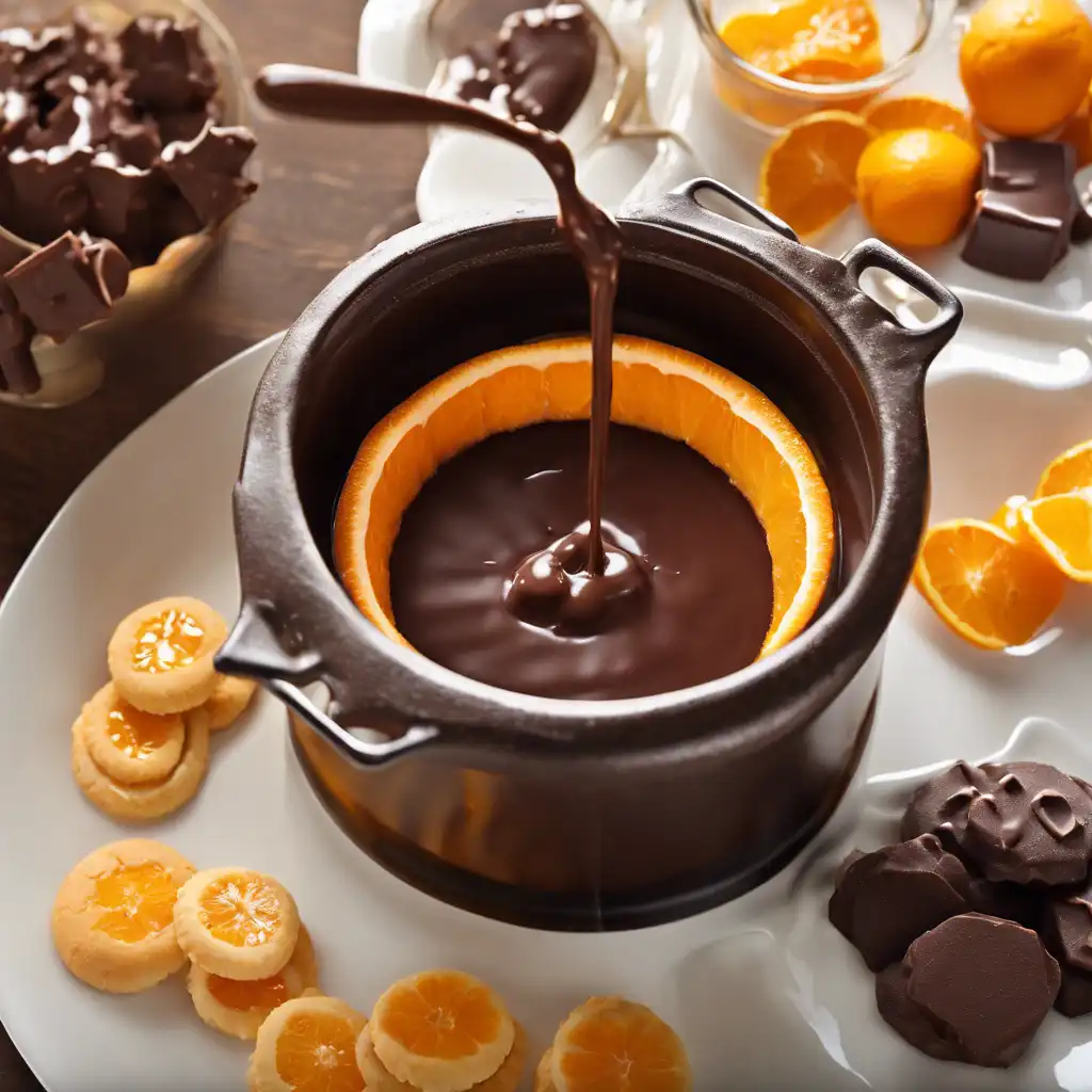 Orange and Chocolate Fondue