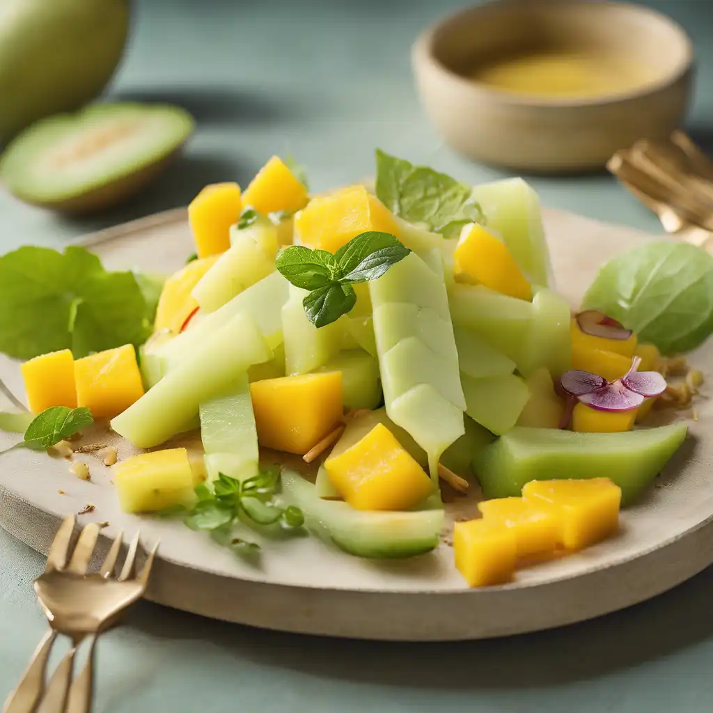 Honeydew and Mango Salad