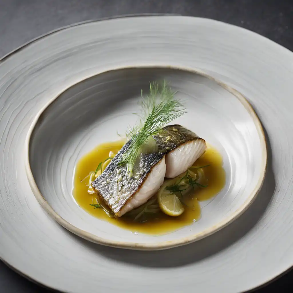 Bass with Fennel