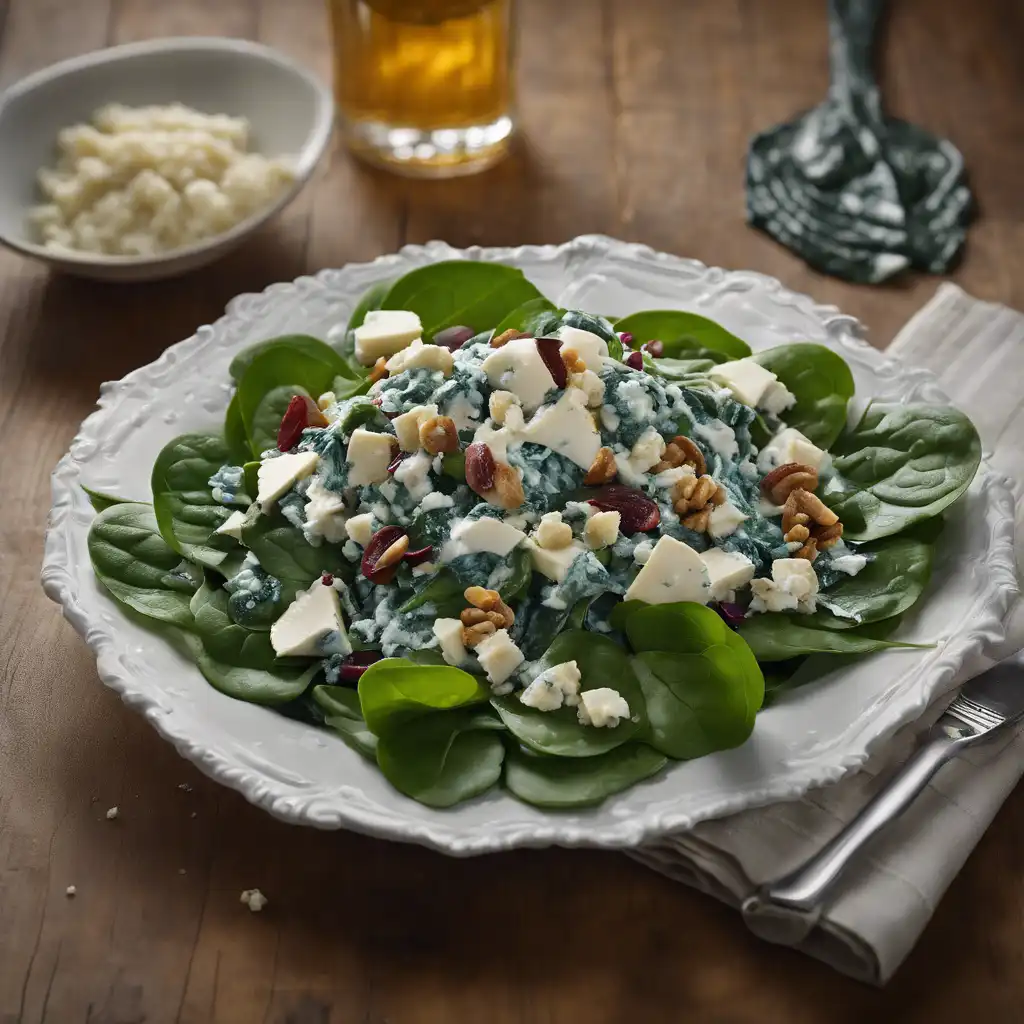 Spinach Salad with Gorgonzola