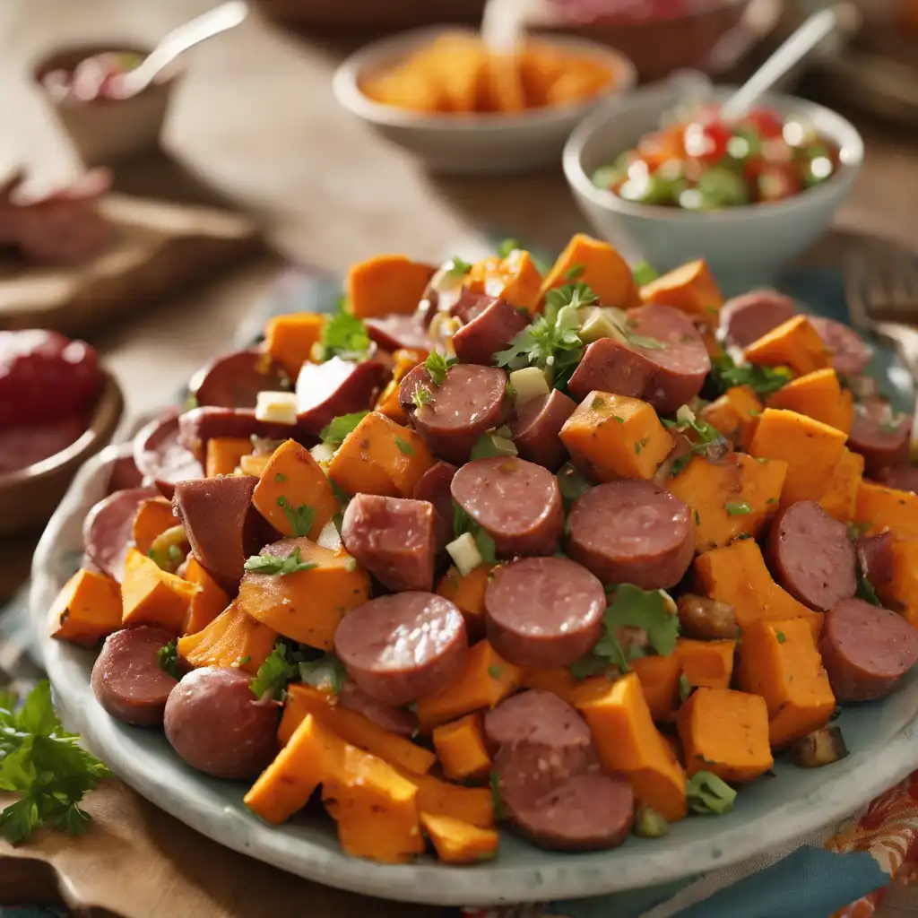 "Maria's Style Sweet Potato Salad"