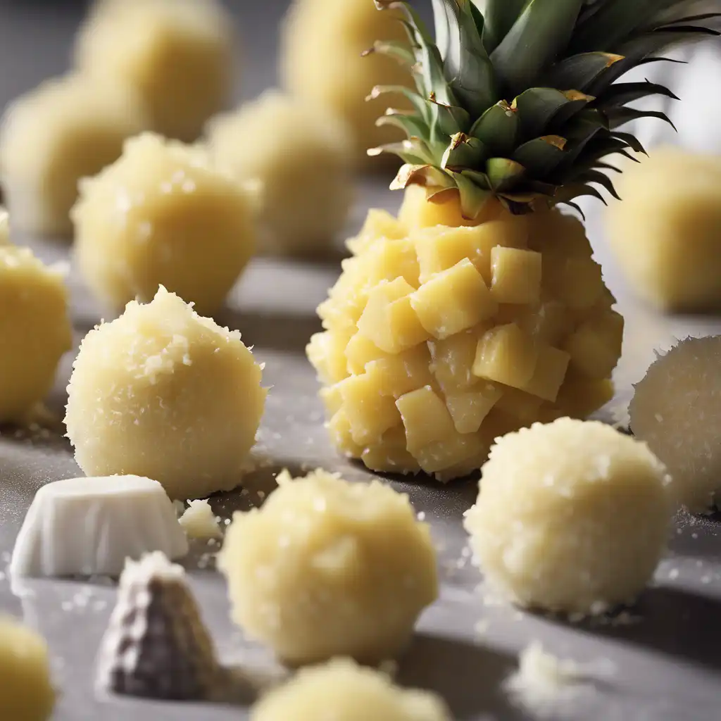 Coconut and Pineapple Truffles