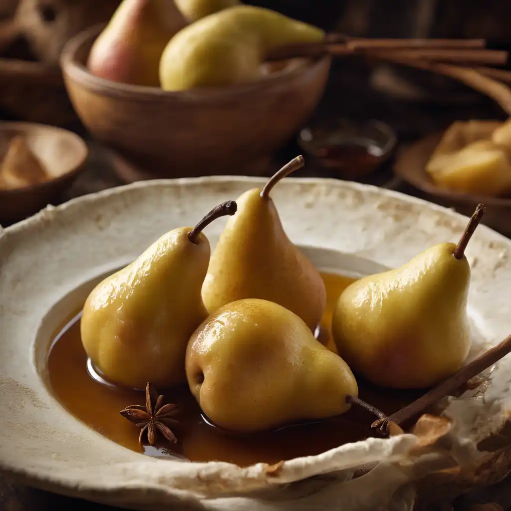 Pear in Cider Sauce