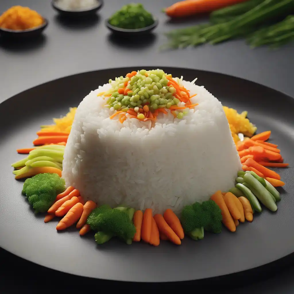 Tower of Rice with Vegetables