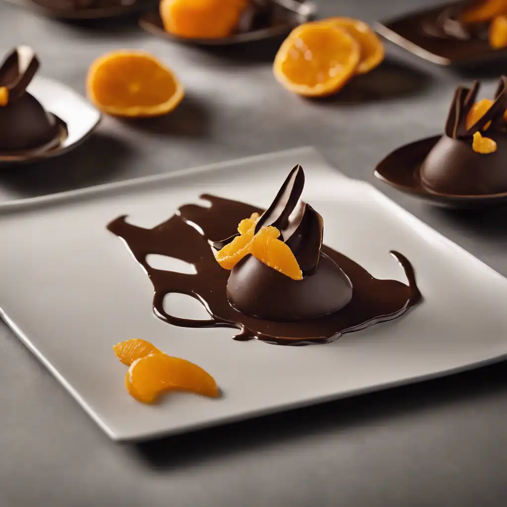 Orange Peel with Chocolate