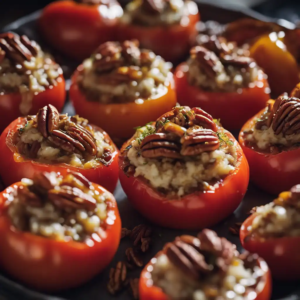 Stuffed Tomatoes with Pecans