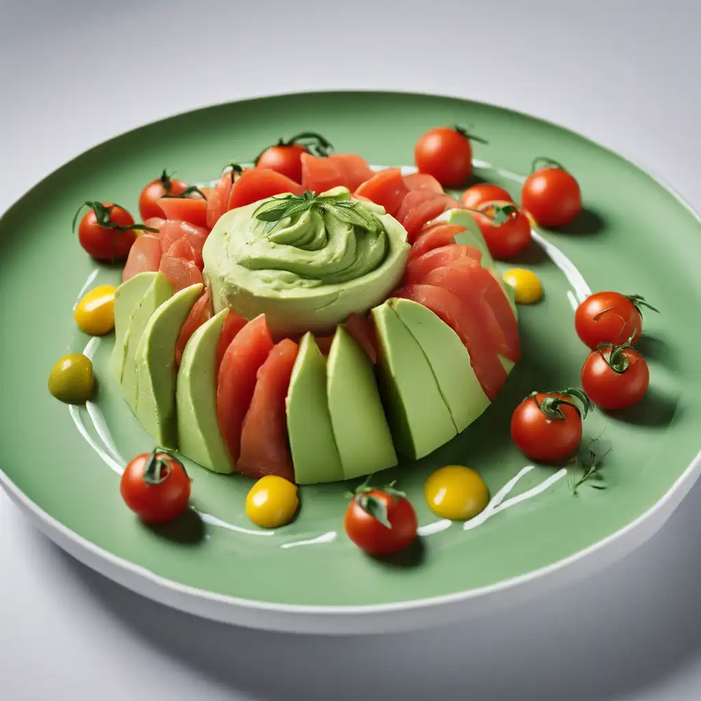 Avocado and Tomato Mousse