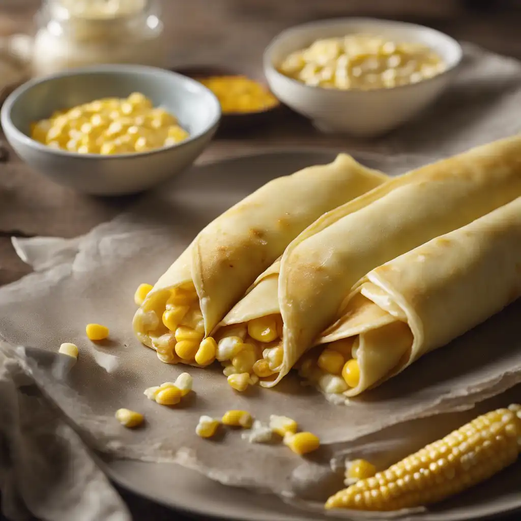 Crepes with Corn