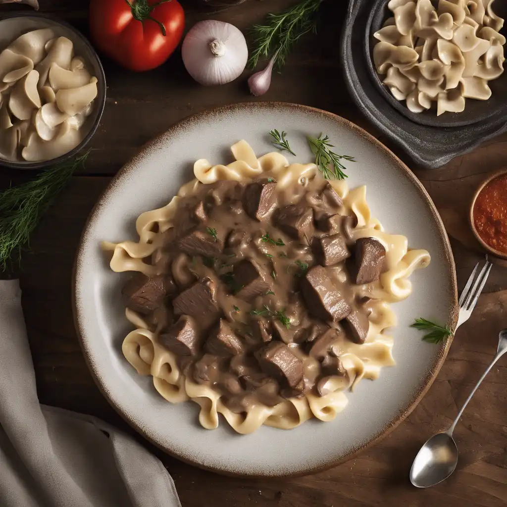 Beef Stroganoff