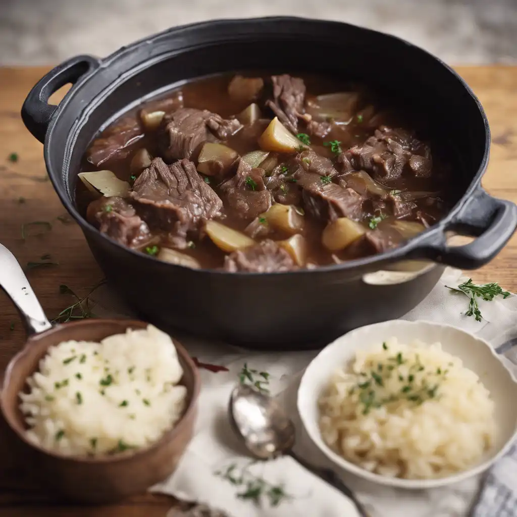 Beef and Onion Stew