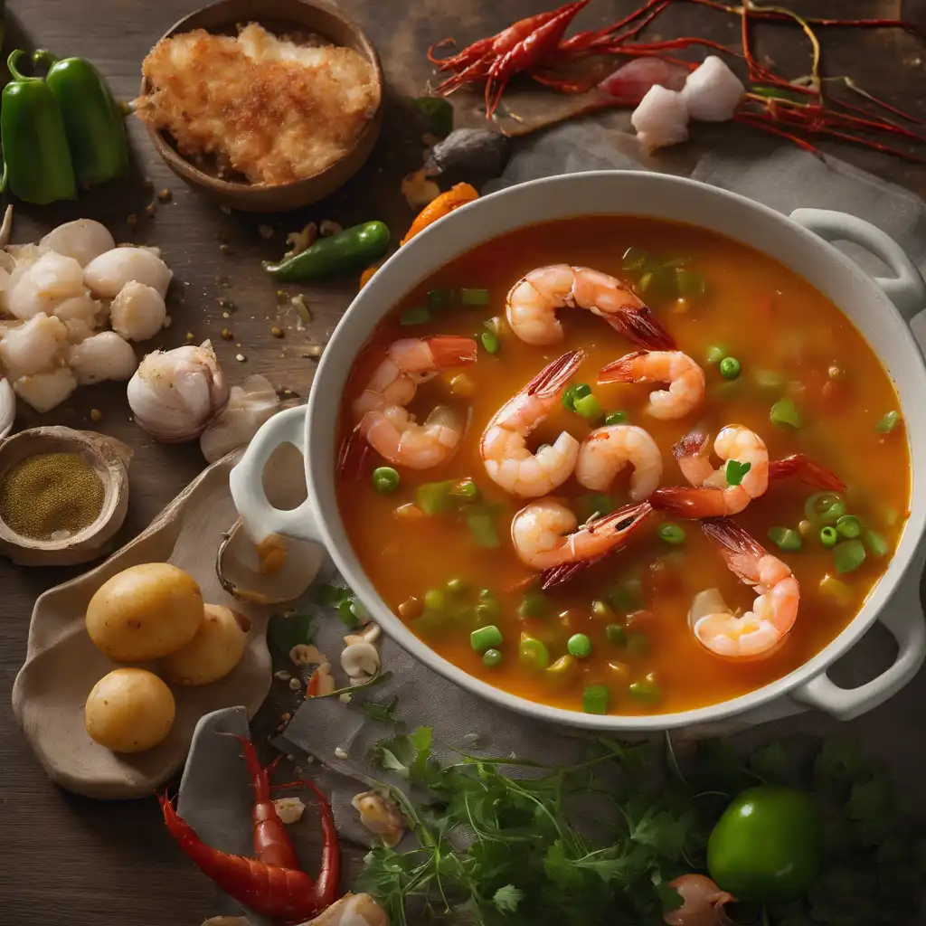 Spicy Shrimp Soup