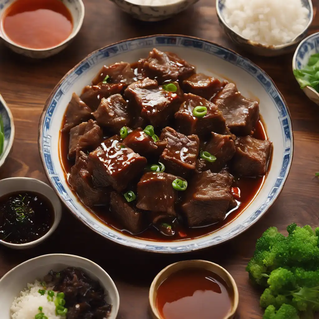 Chinese-Style Braised Beef or Pork Bites