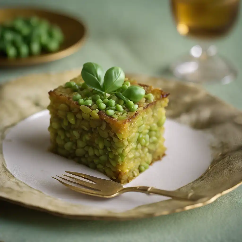 Fava Bean Cake