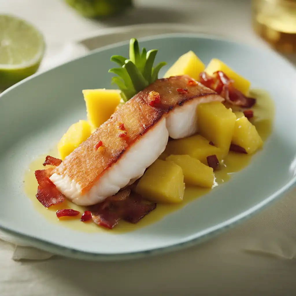 Fish Filling with Pineapple