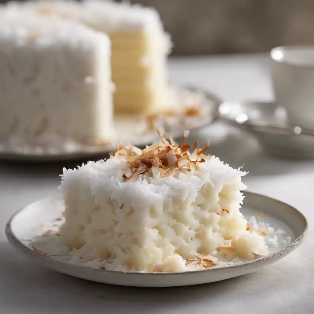 Frozen Coconut Cake