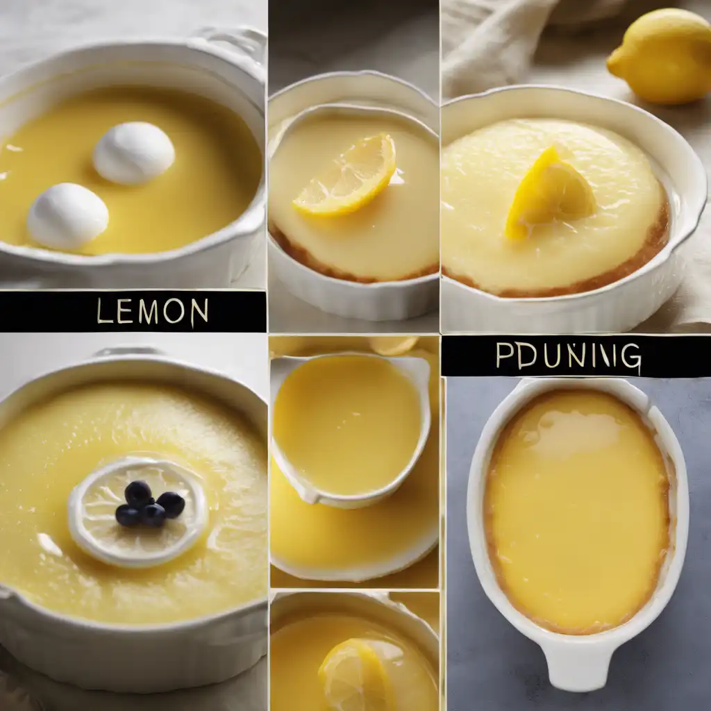 Lemon Pudding Baked