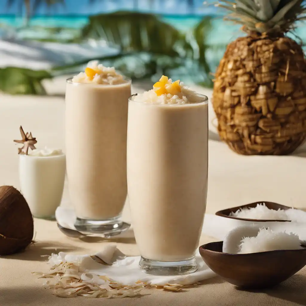 Coconut and Rum Smoothie