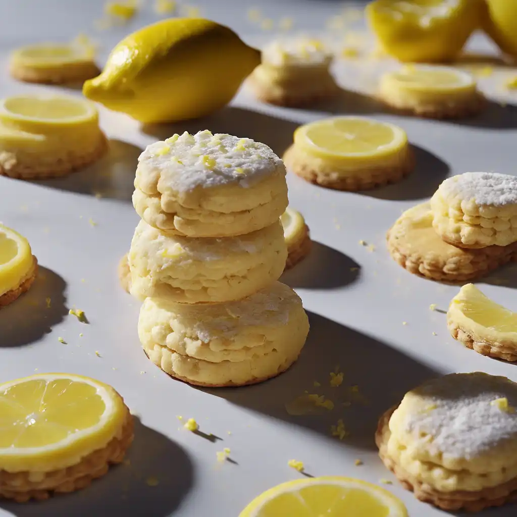 Lemon and Açaçá Biscuits