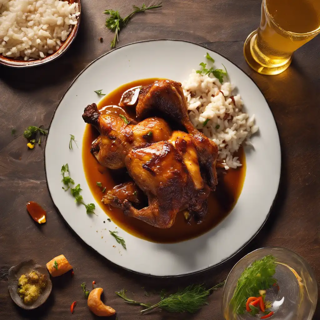 Angolan Chicken in Beer