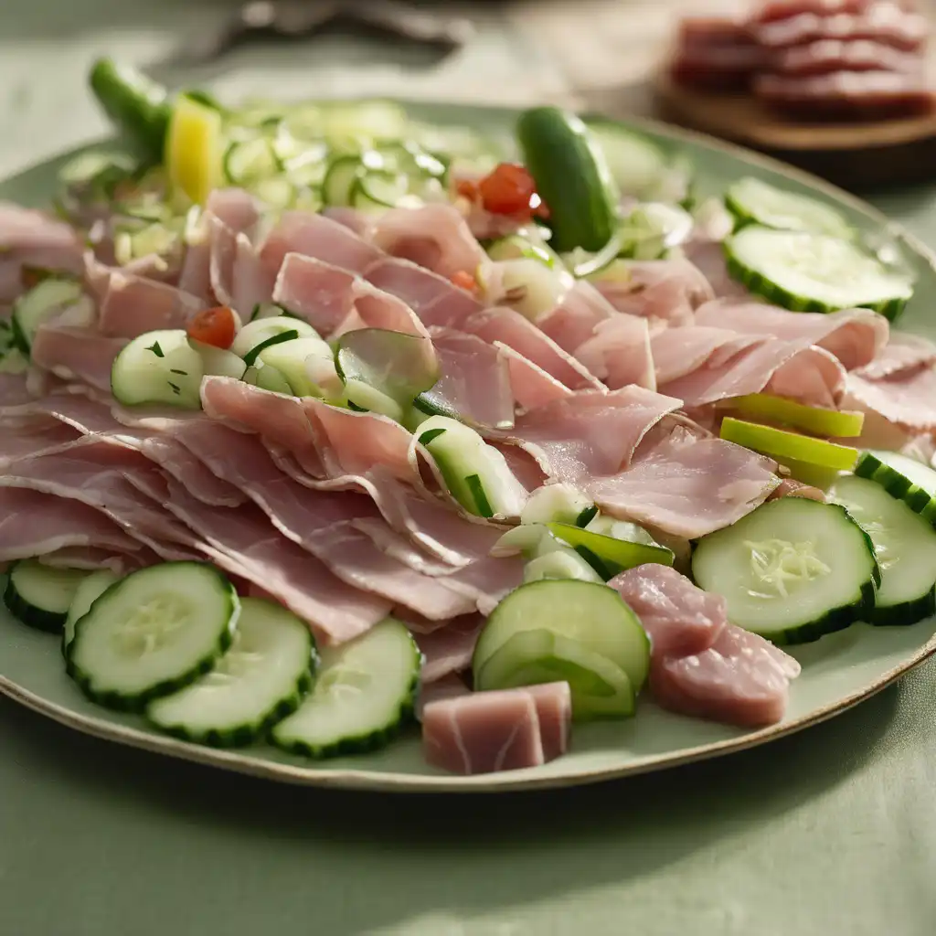 "Salad from Telitani with Cucumbers"