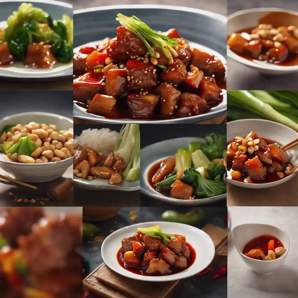 Sweet and Sour Pork in Chinese-Style