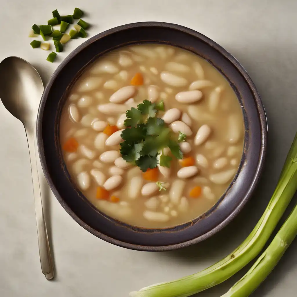 White Bean Soup à Mexicana