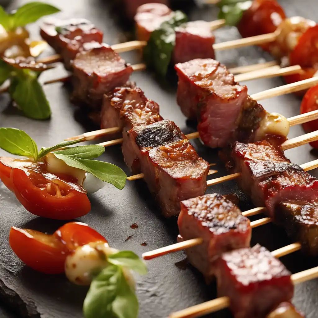 Mignon and Linguiça Skewers